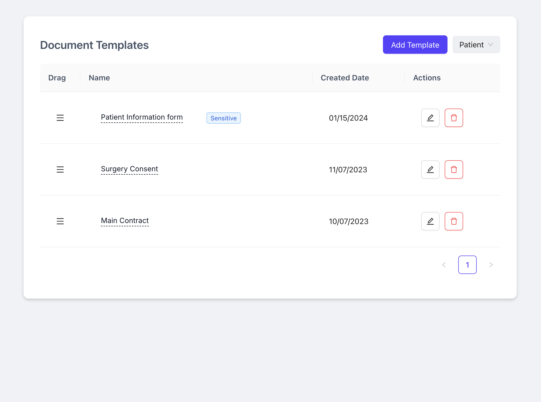 Document Templates