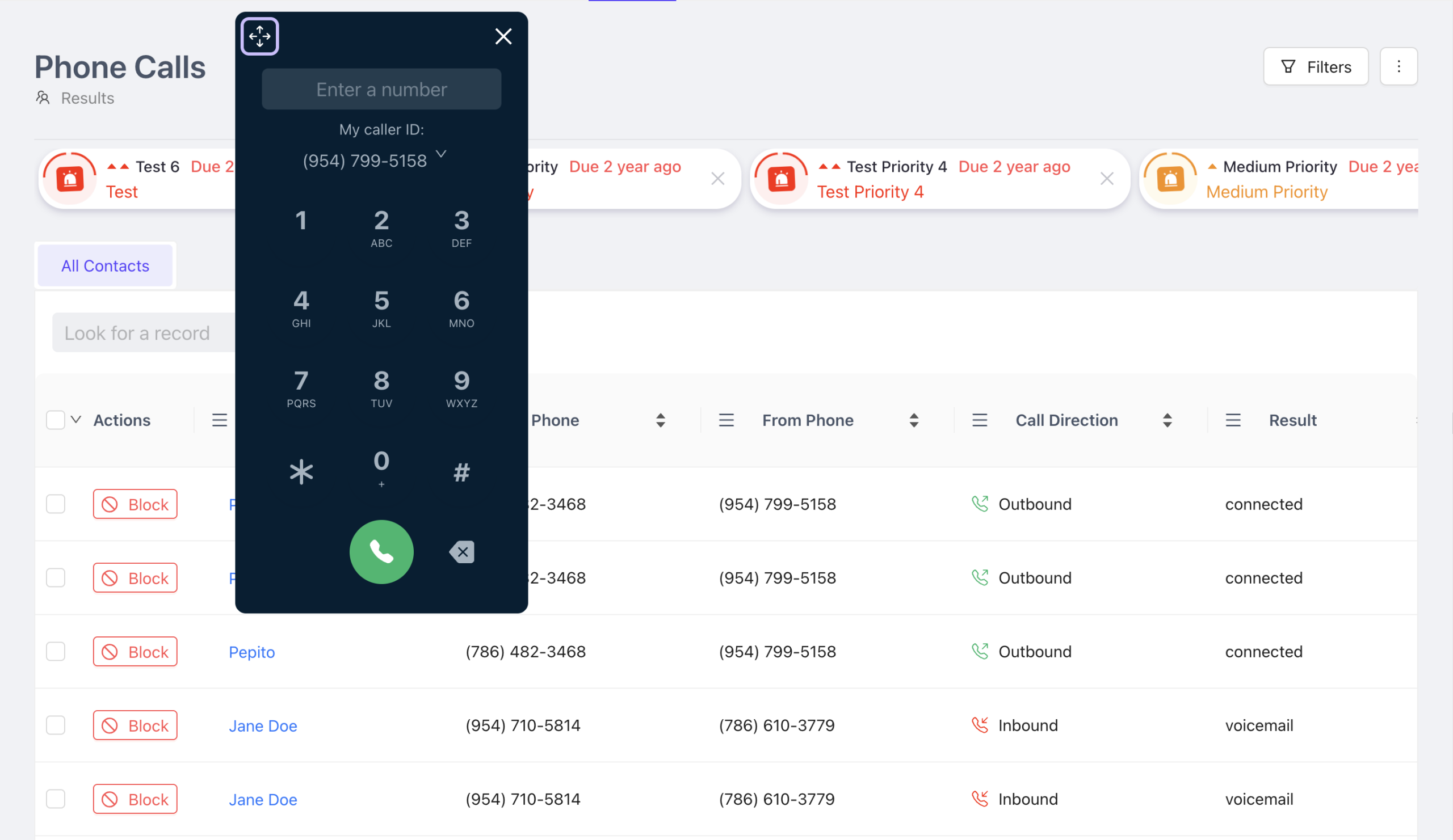 VoIP integration